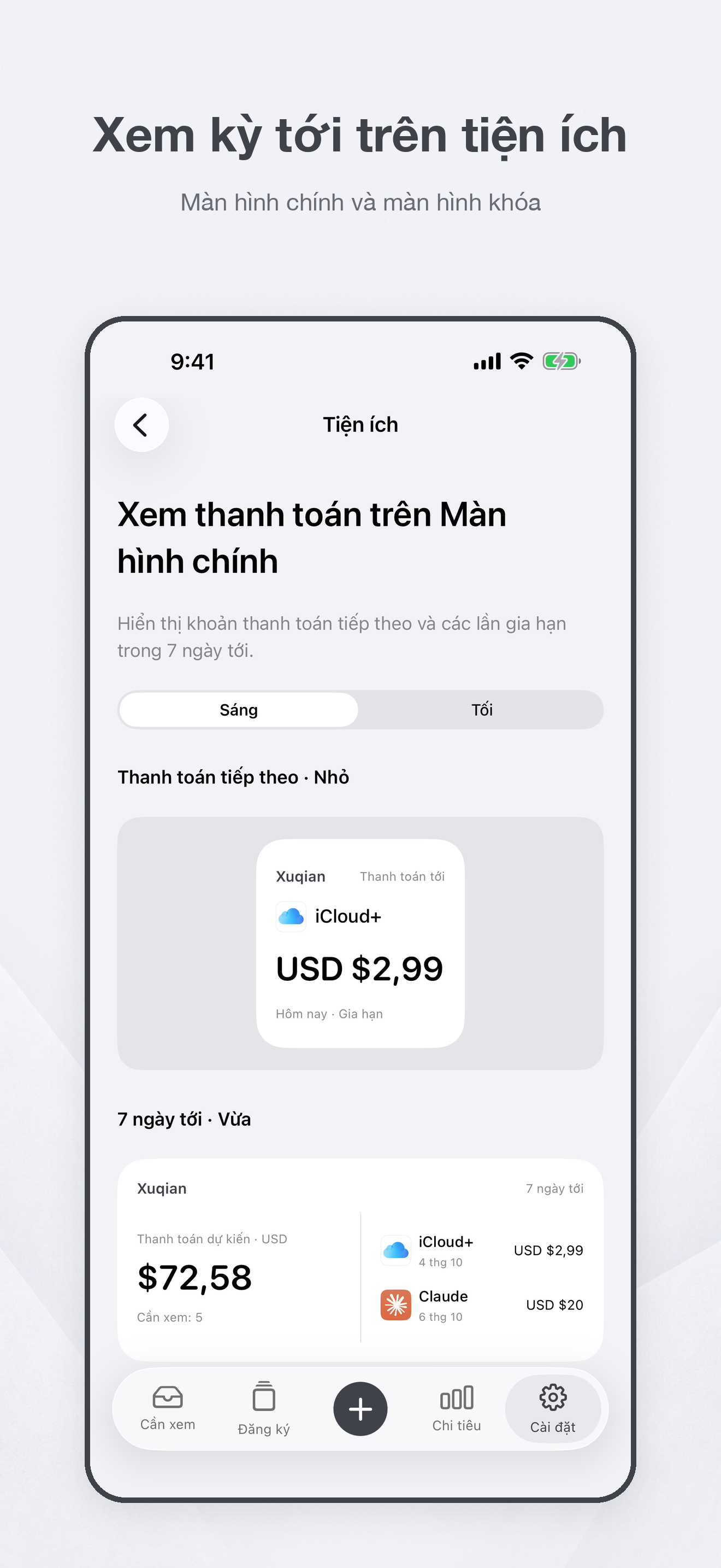 Xuqian — Dùng thì giữ, không thì hủy